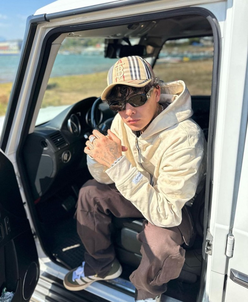 Alemán, rapero mexicano. Foto: Instagram.
