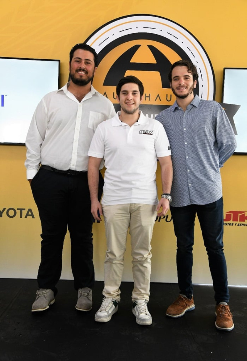 Luis Viyella, Jimmy Llibre y Manuel Barceló.