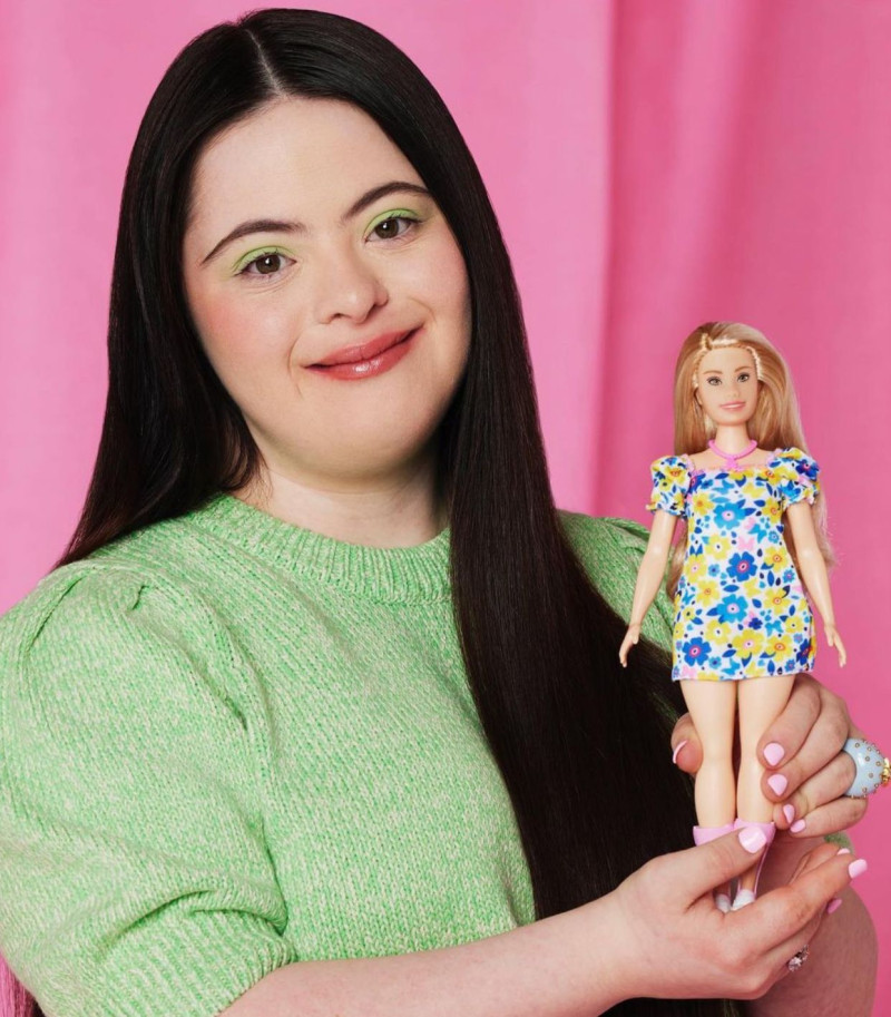 Muñeca Barbie dedicada a personas con síndrome de Down.