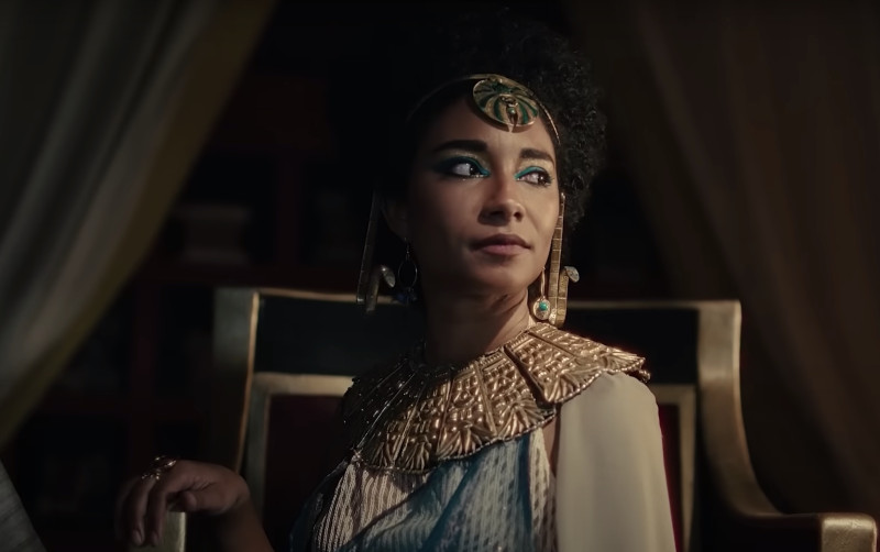 Póster de la serie "La Reina Cleopatra"