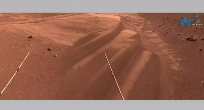 Una duna de arena marciana fotografiada por el rover Zhurong de China antes de entrar en hibernación en mayo de 2022.
POLITICA EUROPA ESPAÑA INVESTIGACIÓN Y TECNOLOGÍA
CNSA/PEC