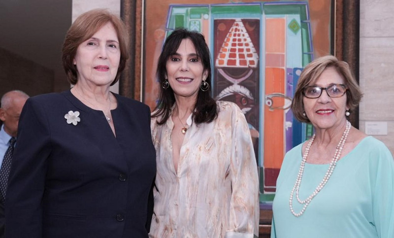 Carmen Heredia, Carmen Rossina Guerrero y Ligia Melo