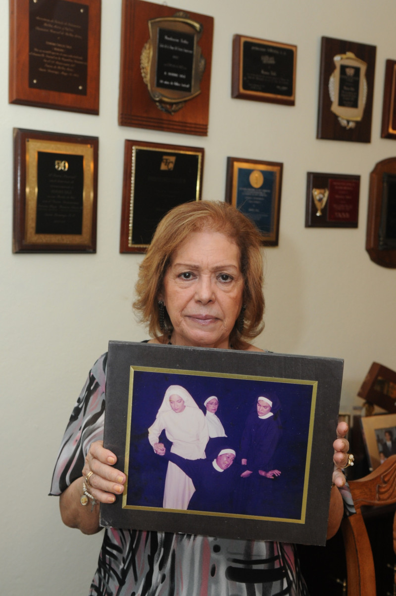 Monina Solá recibió a Listín Diario en 2014. La veterana artista murió el 29 de abril de 2023.