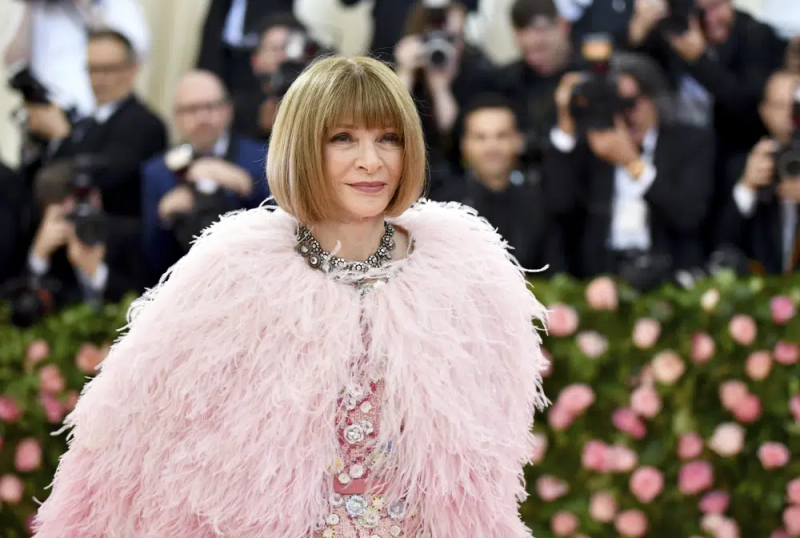 La editora de Vogue, Anna Wintour, asiste a la gala benéfica del Instituto de Vestuario del Museo Metropolitano de Arte para celebrar la inauguración de la exposición "Camp: Notes on Fashion" el 6 de mayo de 2019 en Nueva York.