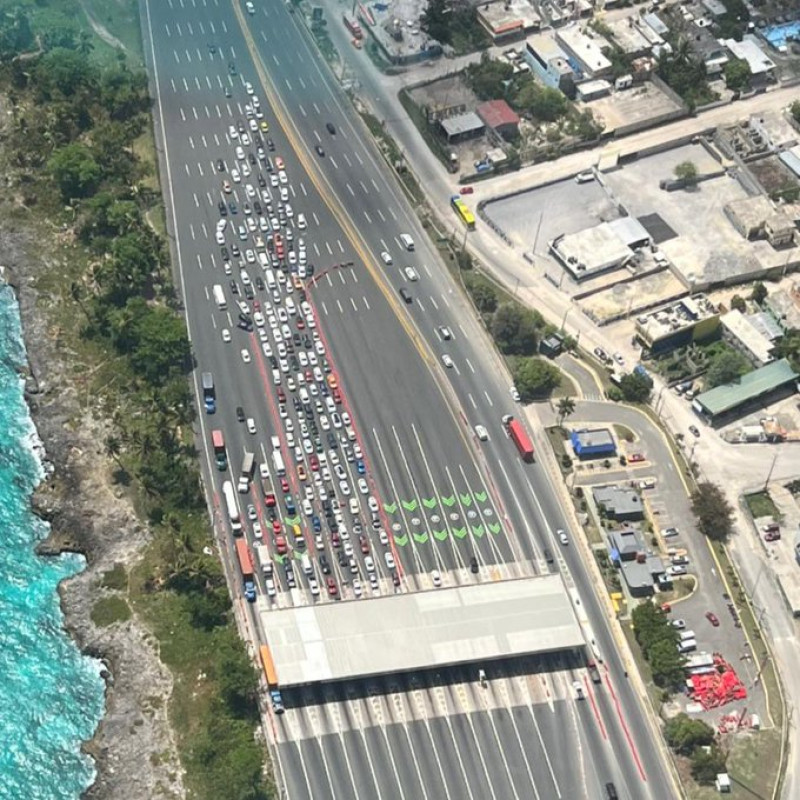 El Peaje de autopista Las Américas