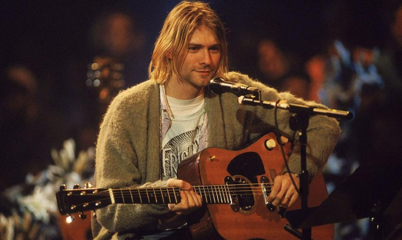 Kurt Cobain, el fenecido vocalista de Nirvana.