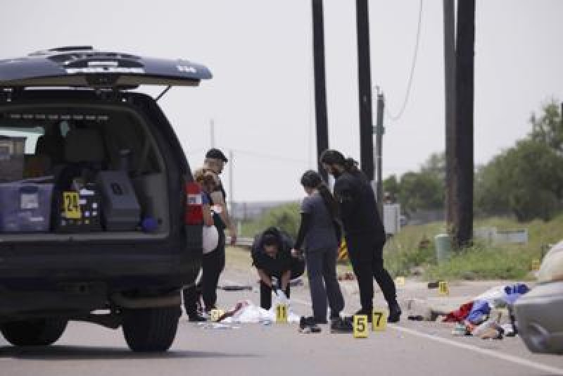 Policía en lugar del acontecimiento, Texas