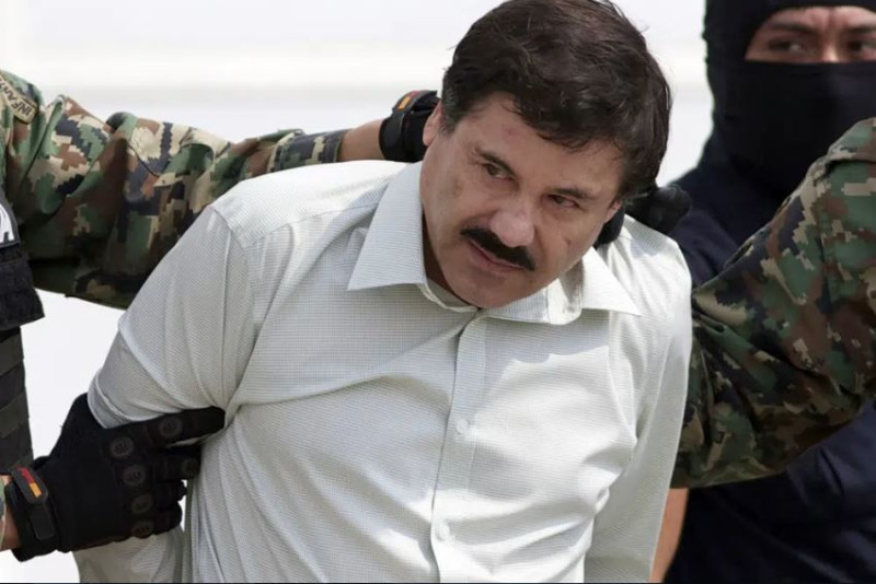 Foto de archivo del narcotraficante condenado Joaquín "El Chapo" Guzmán.