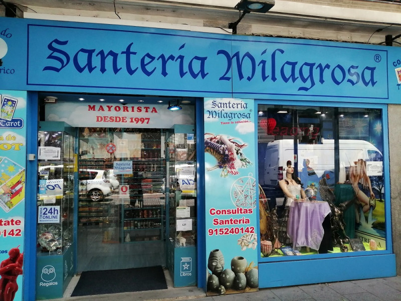 Tienda ‘Santería Milagrosa’ en Madrid