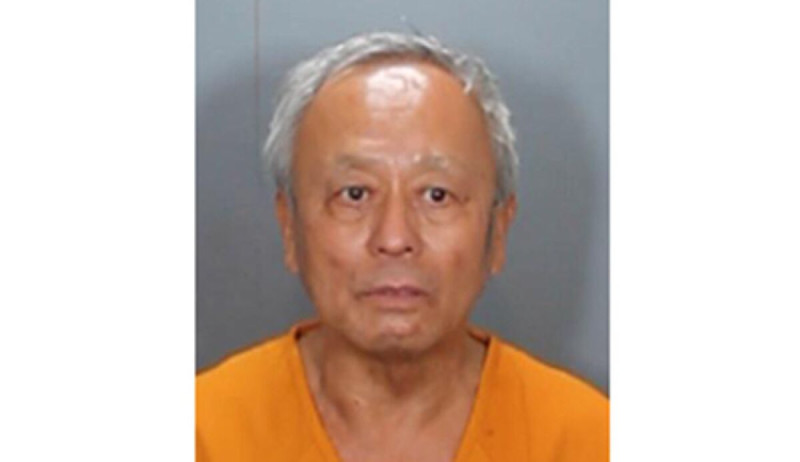 Foto de reserva de David Chou, de 68 años, el tirador en la iglesia de Laguna Woods.