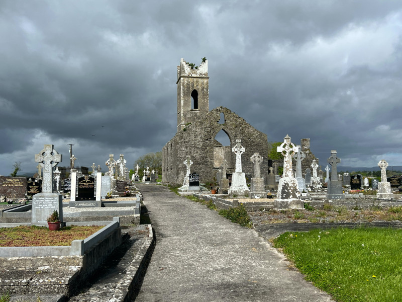 Foto ilustrativa de cementerio.
