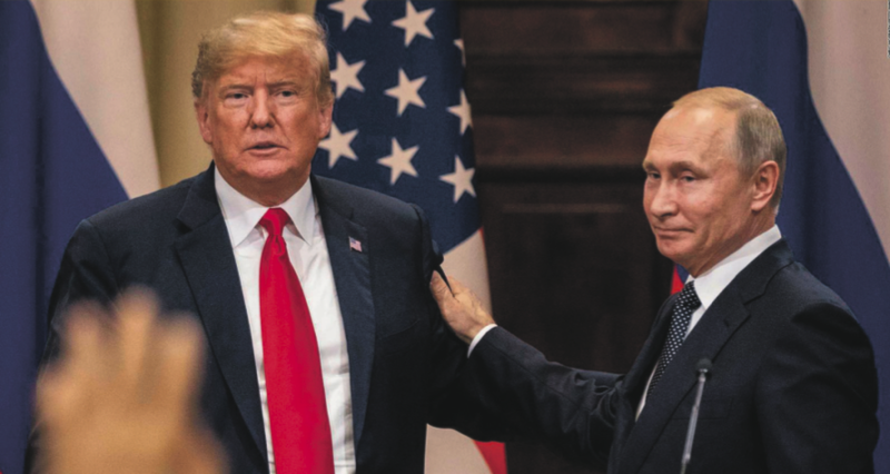 Donald Trump y Vladimir Putin son muy buenos amigos.