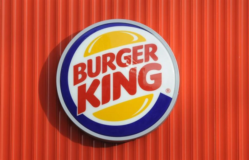 Logo de la cadena de comida rápida estadounidense Burger King.