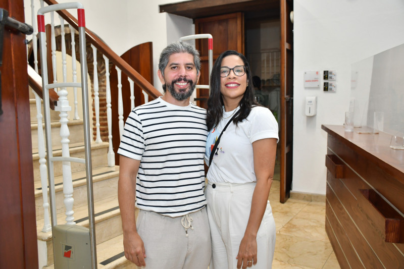 Yoel Bordas y Adrielle Perdomo