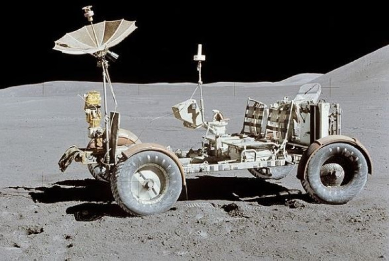 Rover tripulable del programa Apolo de los años 70.