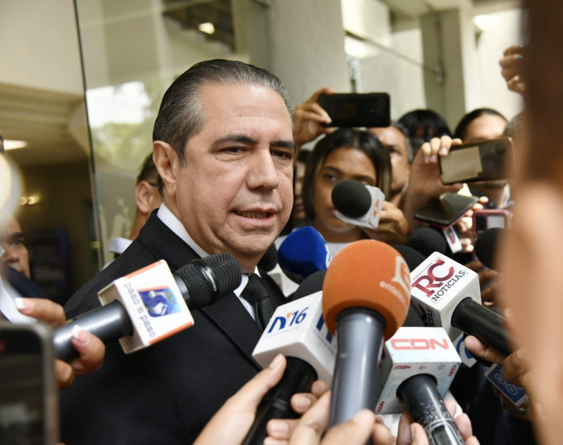 Francisco Javier Garcia, renunciante jefe de campaña del PLD y la campaña presidencial de Abel Martínez.