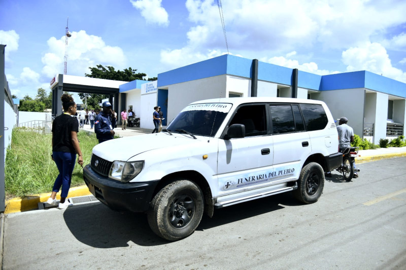 El hospital provincial Leopoldo Martínez, en Hato Mayor, donde han sido llevados los afectados por el choque