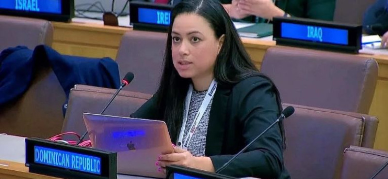Luz Andújar, consejera de la Misión Permanente de la República Dominicana ante las Naciones Unidas (ONU)