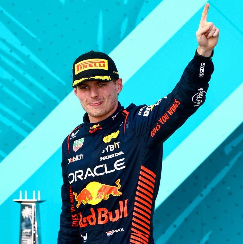 El piloto de fórmula 1 neerlandés, Max Verstappen