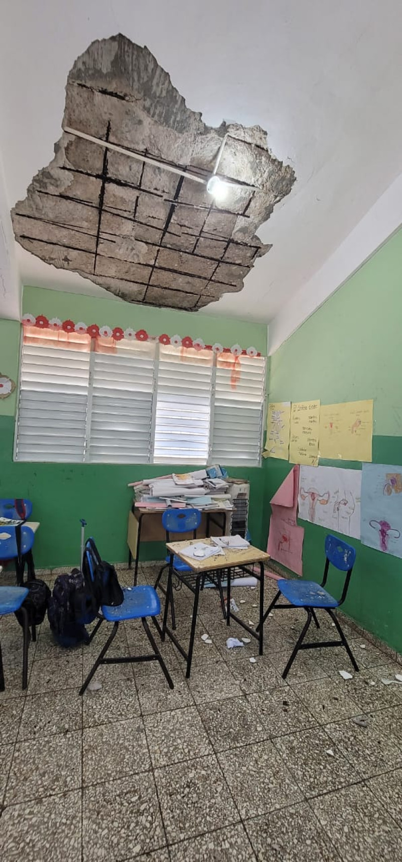 El centro educativo Juan Pablo Duarte ha pedido reiteradamente ser intervenida, pero las autoridades educativas no hacen esfuerzos suficientes