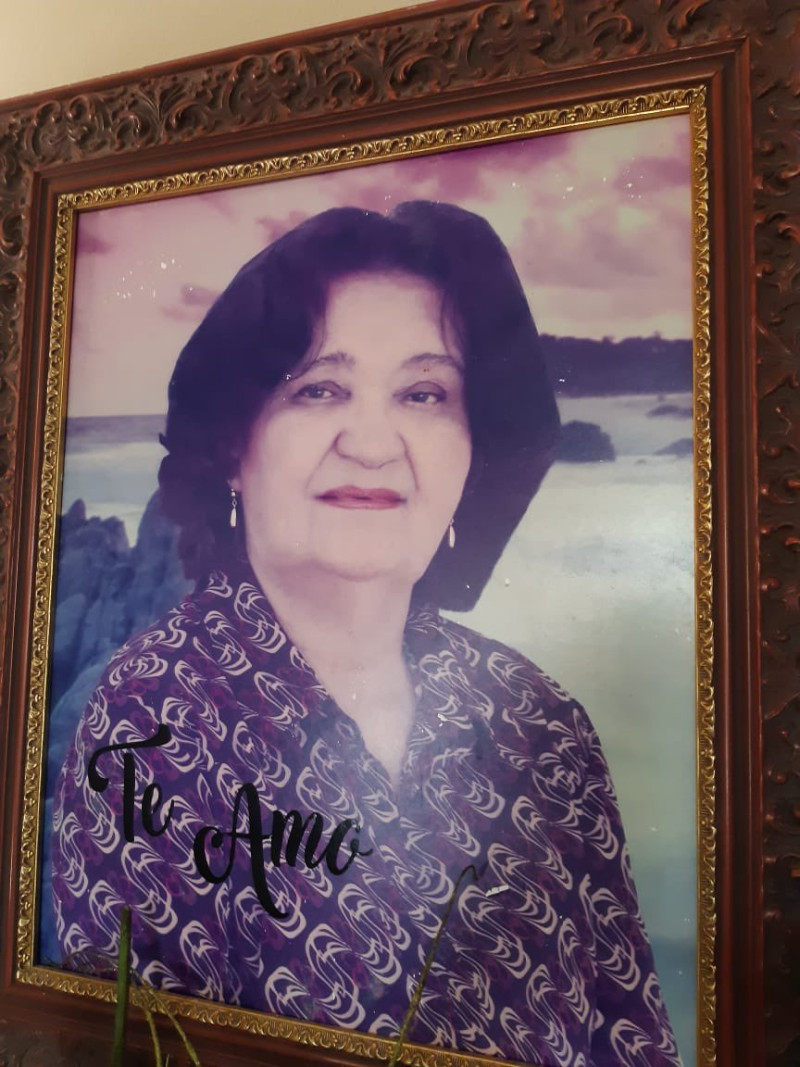 Mercedes Nereyda Tavarez García, madre de Euclides Sánchez