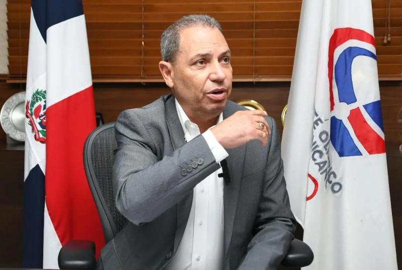 Garibaldy Bautista, presidente del Comité Olímpico Dominicano.