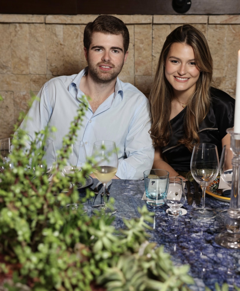 Rodrigo González y Caterina Hache