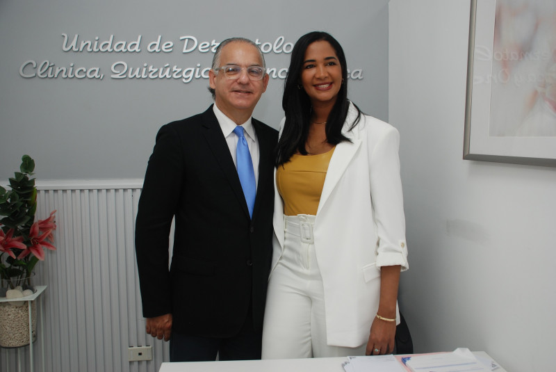 José Alfaro y Esmirna Rosado.