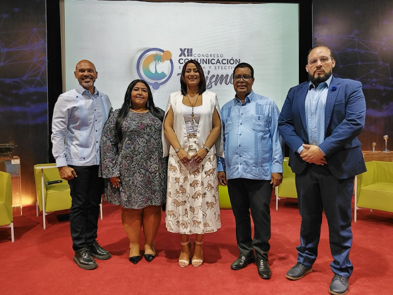 Salvador Batista, Rita Pérez, Yenny Polanco Lovera, Ramón Chávez y Omar Rivera.