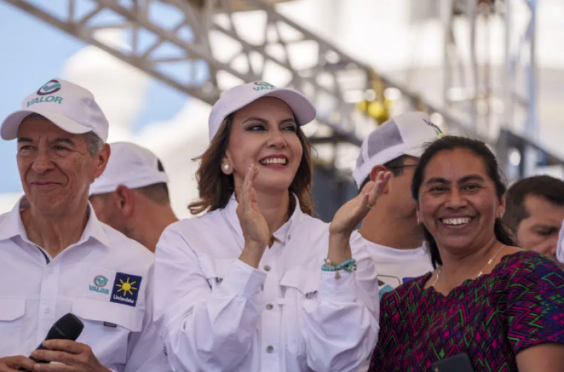 Zury Ríos, hija de exdictador guatemalteco.