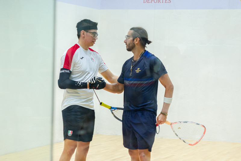 Con el triunfo, los mexicanos conquistaron el pleno de medallas auríferas en racquetbol.