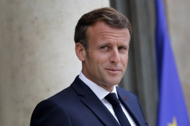 Presidente de Francia Enmanuel Macron