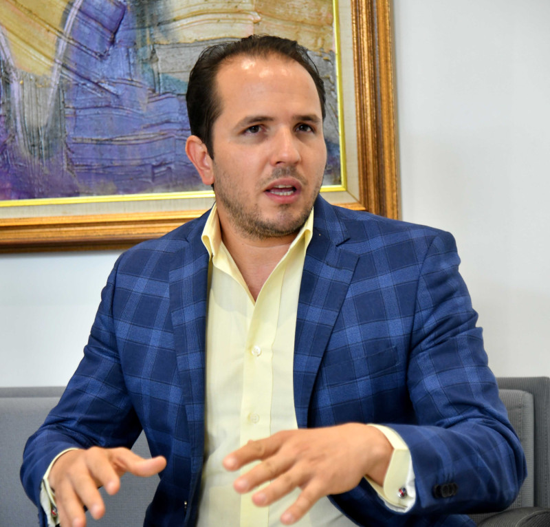 El director ejecutivo de la Comisión de Fomento a la Tecnificación del Sistema Nacional de Riego, Claudio Caamaño Vélez.