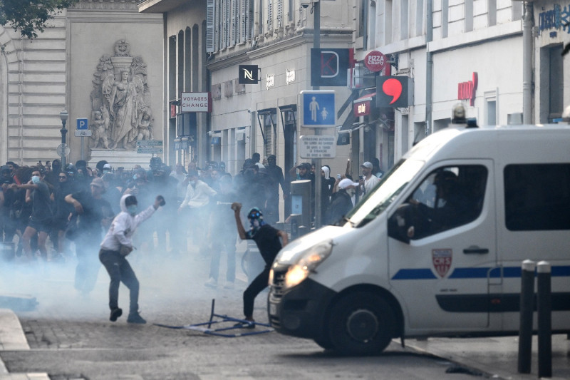 Protestas en Francia