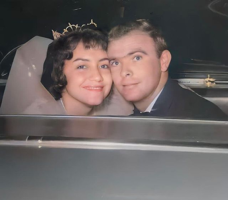 Foto de la boda hace 59 años