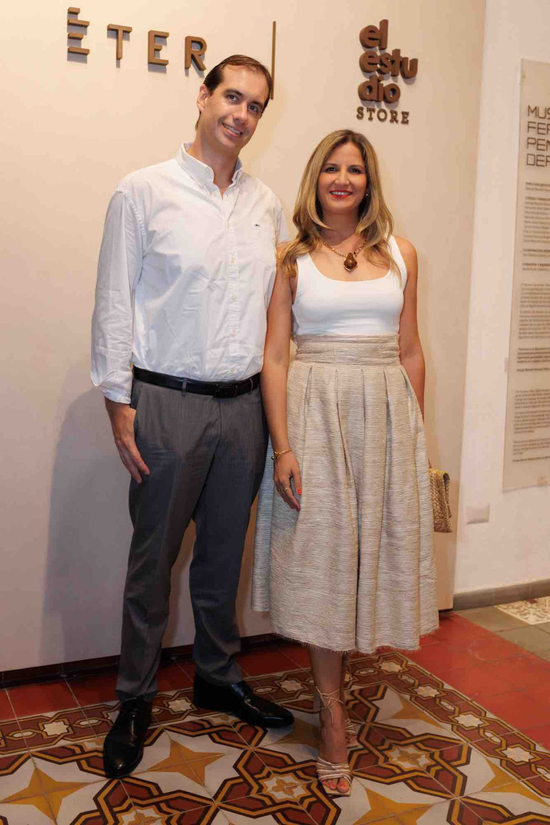 Diego Garcés y Patricia Santana.