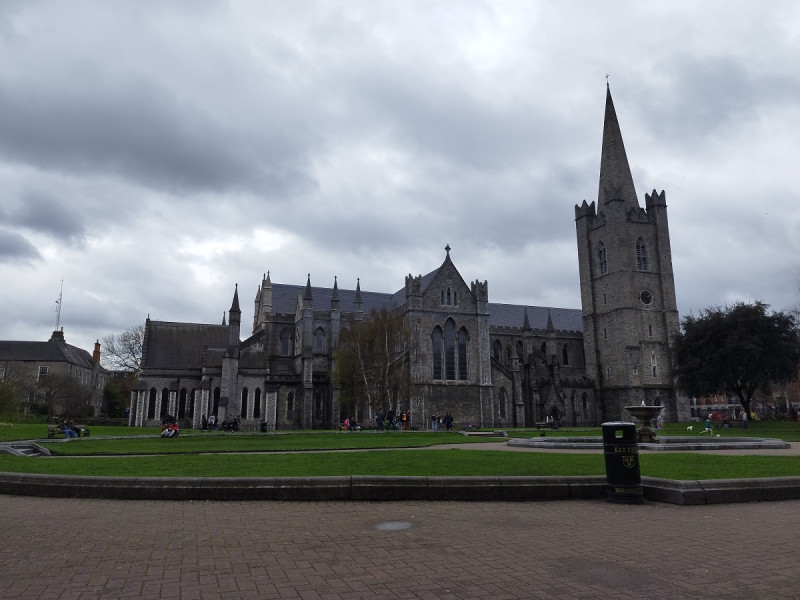 Catedral de San Patricio, en Dublín.
