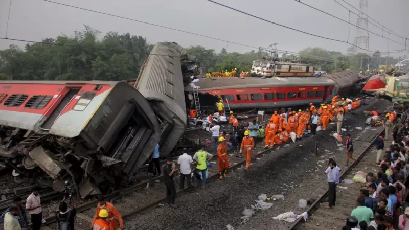 Accidente en la India