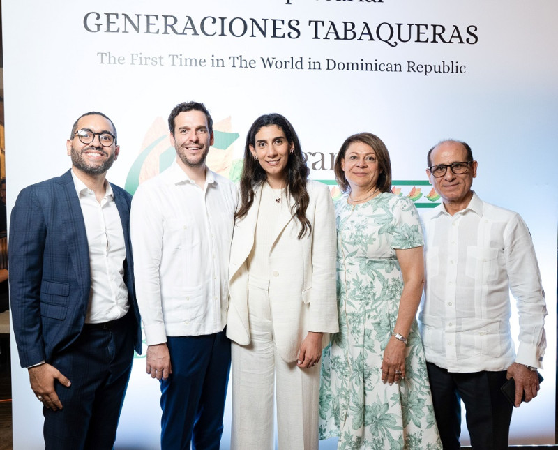 José Durán, Gustavo del Romero, Annie Hussein, Consuelo Sànchez de Hussein y Kamil Hussein