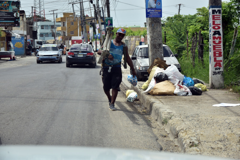 Vista del sector Villa Mella, en Santo Domingo Norte.