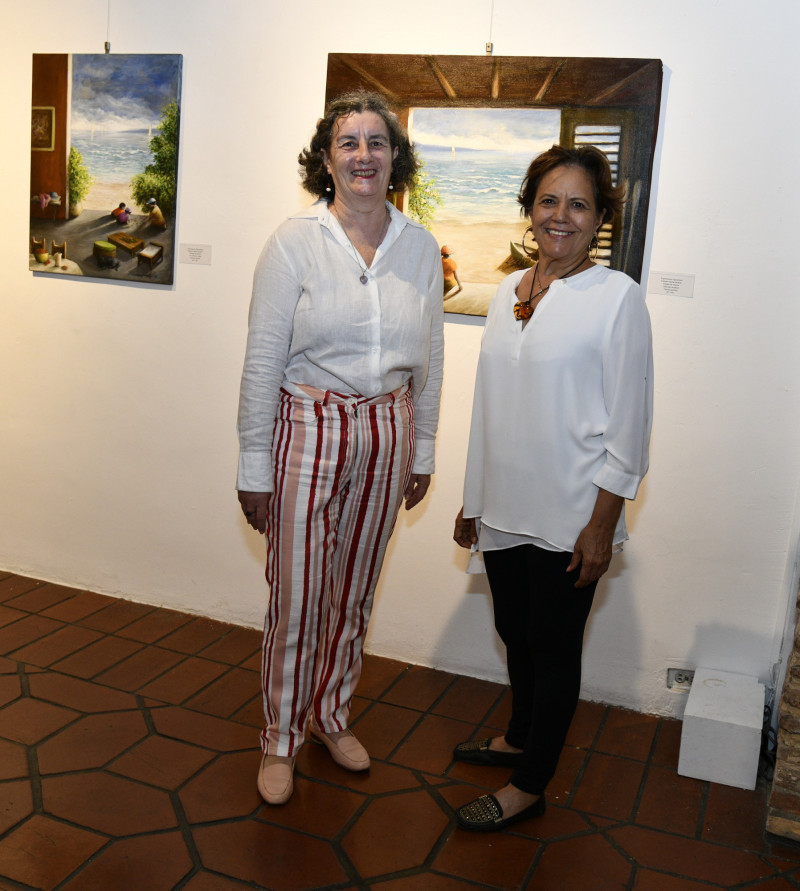 Yolanda Fraga y María Esther Ferreira