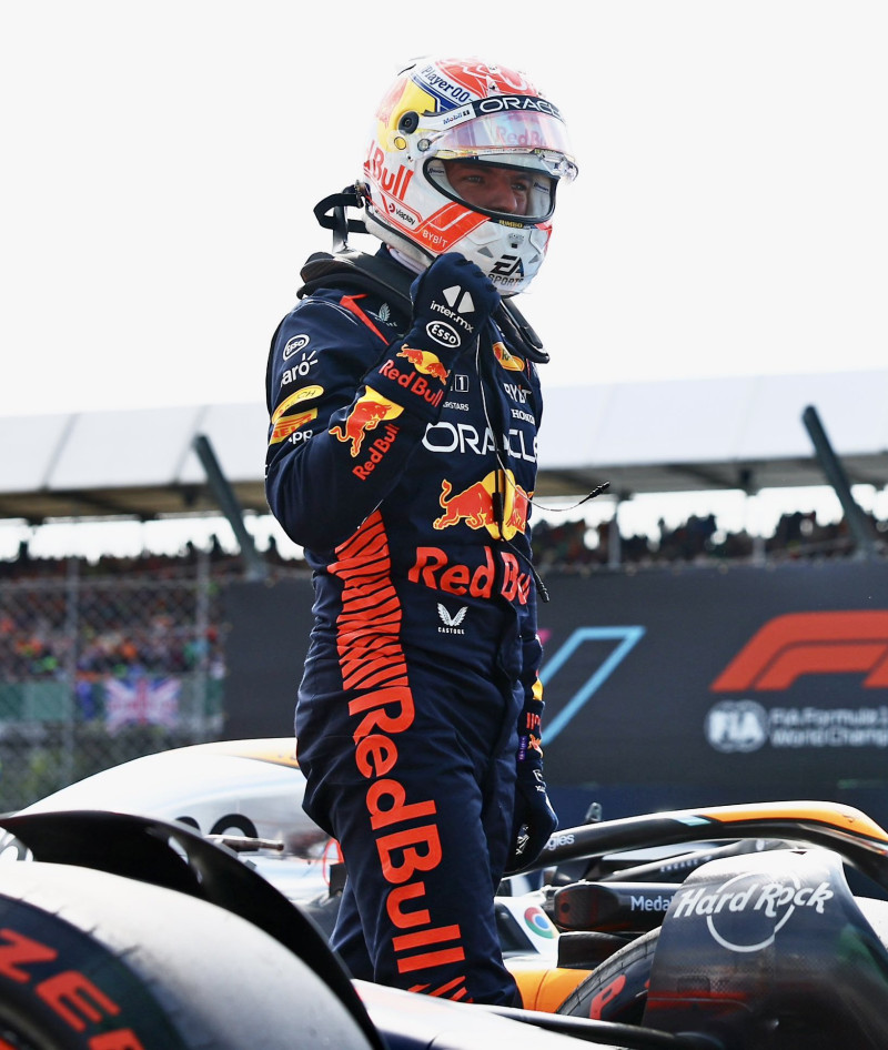 Max Verstappen logró el triunfo en el Gran Premio de Gran Bretaña.