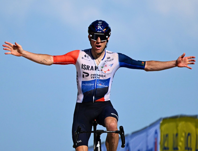 Michael Woods fue el ganador de la novena etapa del Tour de Francia.