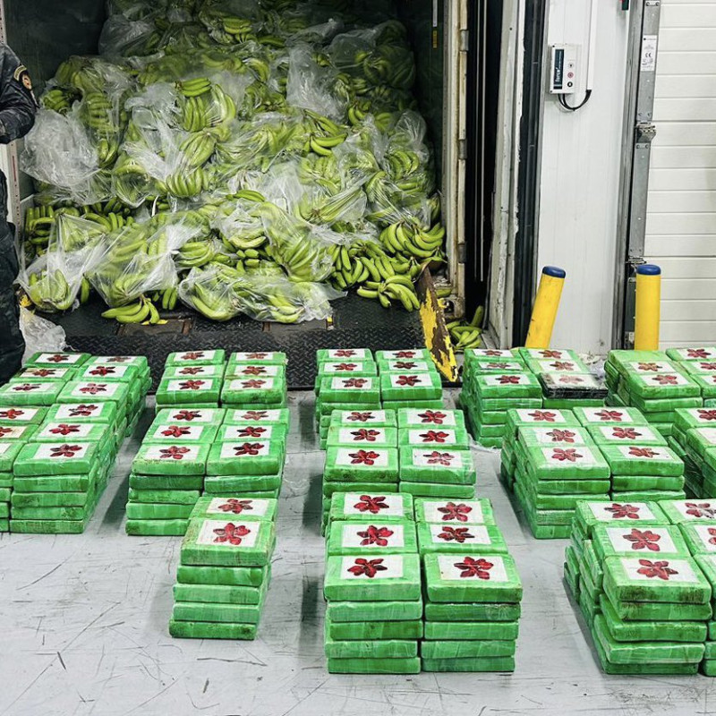 Cocaína incautada el 7 de julio en Caucedo.