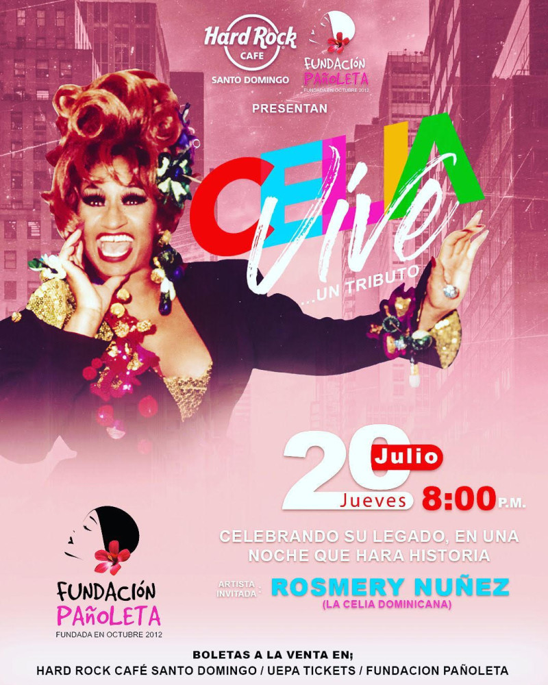 Flyer "¡Celia Vive!"