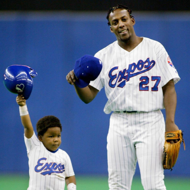 Vladimir Guerrero Jr y Vladimir Guerrero