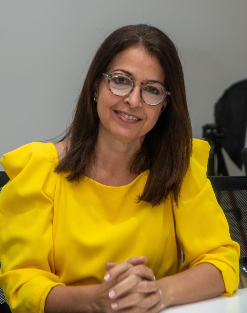 Mónica Herrera, mercadóloga y publicista.