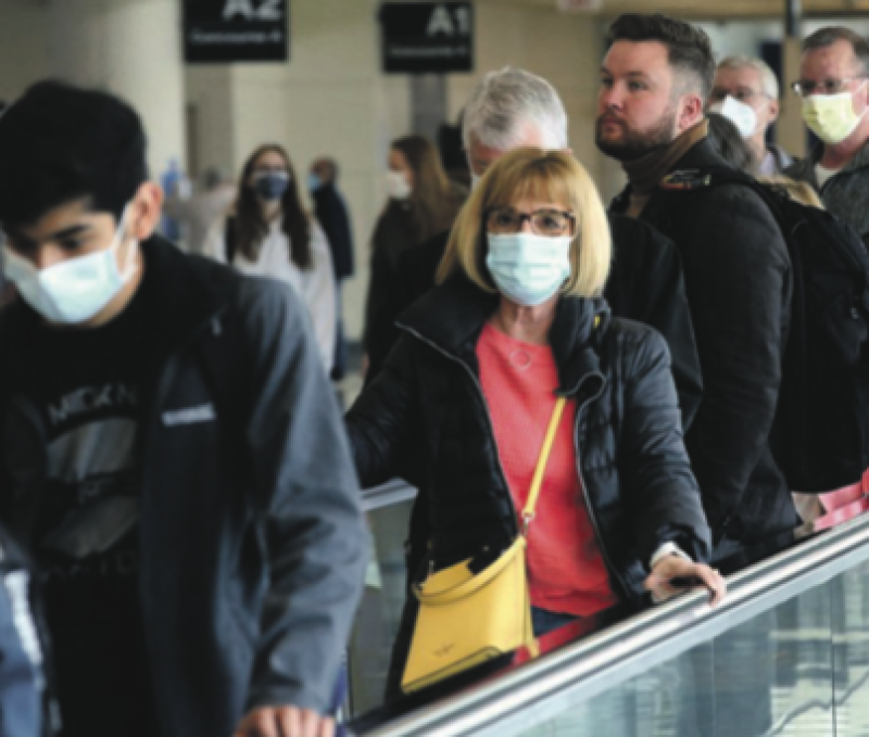 El uso actual de la mascarilla para evitar el contagio es irregular.