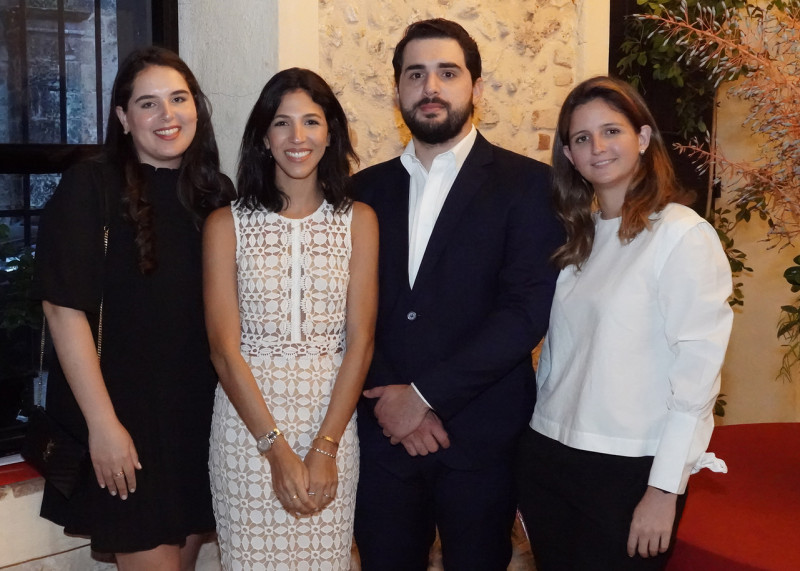 Isabella de Marchena, Cristina de Marchena, Andrés de Marchena y Alicia Butler