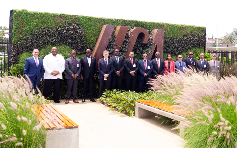 Altos Ministros de Agricultura de Países del Caribe.